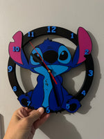 Stitch Clock with stand