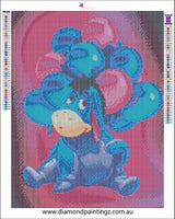 Eeyore Winnie the Pooh… Full Coverage of Diamonds - Made to Order