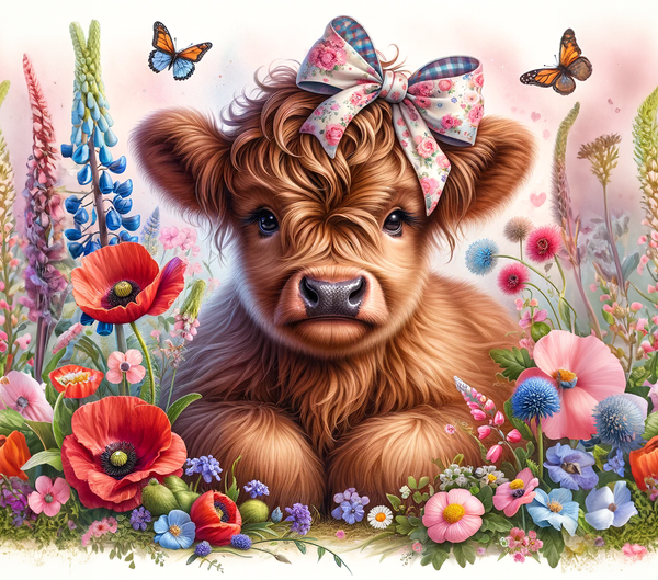 Highland Cow … Full Coverage of Diamonds - Made to Order
