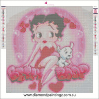 Betty Boop … - Full Coverage of Diamonds - Made to Order - round or square - poured glue or Double sided Tape Adhesive - Australian Company