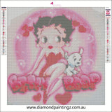Betty Boop … - Full Coverage of Diamonds - Made to Order - round or square - poured glue or Double sided Tape Adhesive - Australian Company