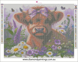 Highland Cow … Full Coverage of Diamonds - Made to Order