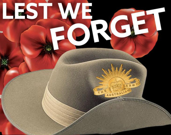 Anzac - lest we forget … Full Coverage of Diamonds - Made to Order