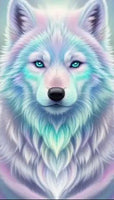 Wolf  … Full Coverage of Diamonds - Made to Order