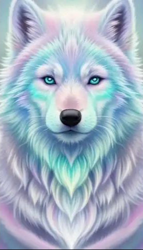 Wolf  … Full Coverage of Diamonds - Made to Order