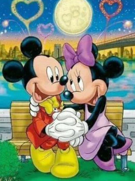 Cartoon Mouse … Full Coverage of Diamonds - Made to Order