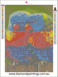 Lorikeet birds Diamond Painting IN STOCK NOW FROM AUSTRALIA