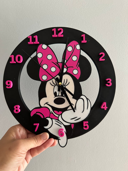 Minnie Mouse Wall Clock