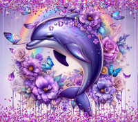 Dolphin  … Full Coverage of Diamonds - Made to Order