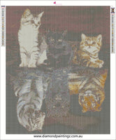 Big cats… Full Coverage of Diamonds - Made to Order