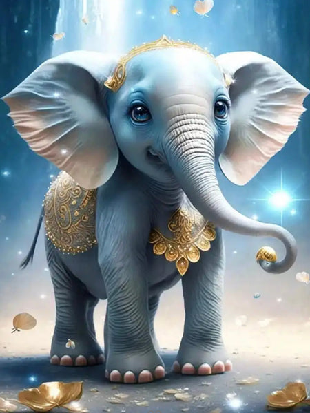 Elephant African animal  Diamond Painting IN STOCK NOW FROM AUSTRALIA