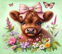 Highland Cow … Full Coverage of Diamonds - Made to Order