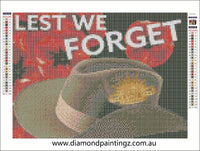 Anzac - lest we forget … Full Coverage of Diamonds - Made to Order