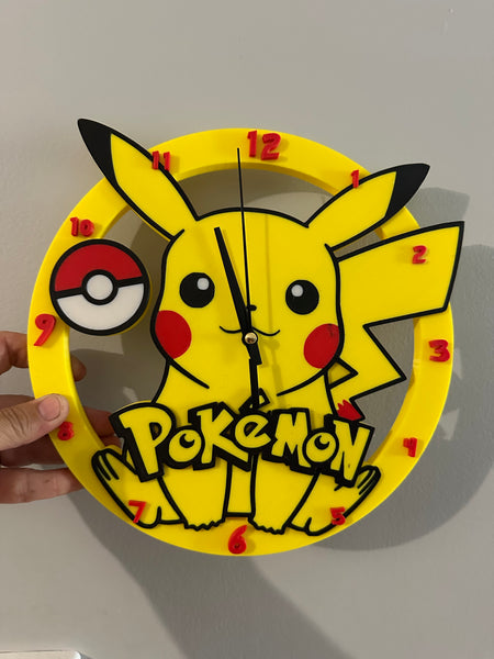 Pokémon Wall Clock