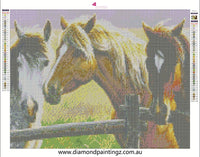 Horses … Full Coverage of Diamonds - Made to Order