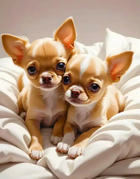 Dog … Full Coverage of Diamonds - Made to Order - round or square - poured glue or Double sided Tape Adhesive - Australian Company