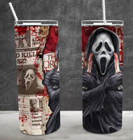 Tumblers 590ml - ghost face