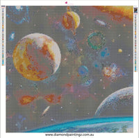 Space … - Full Coverage of Diamonds - Made to Order - round or square - poured glue or Double sided Tape Adhesive - Australian Company