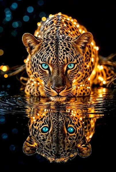 Leopard… Full Coverage of Diamonds - Made to Order