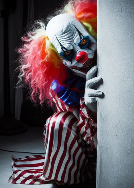 Scary Clown Horror Design… Full Coverage of Diamonds - Made to Order
