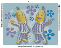 Bananas in Pyjamas #2 … Full Coverage of Diamonds