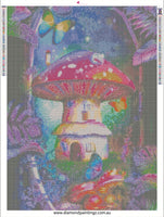 Fantasy Mushroom Diamond painting … Full Coverage of Diamonds - Made to Order