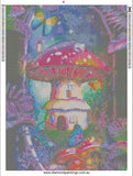 Fantasy Mushroom Diamond painting … Full Coverage of Diamonds - Made to Order