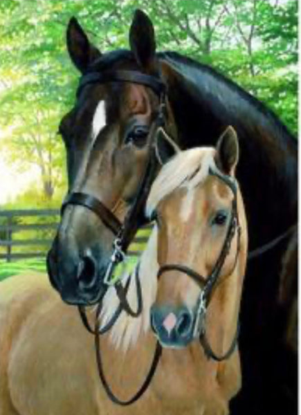 Horses … Full Coverage of Diamonds - Made to Order