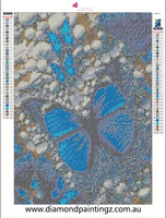 Blue Butterfly Butterflies 🦋 Diamond Painting IN STOCK NOW FROM AUSTRALIA