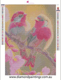 Pink Birds Diamond Painting IN STOCK NOW FROM AUSTRALIA
