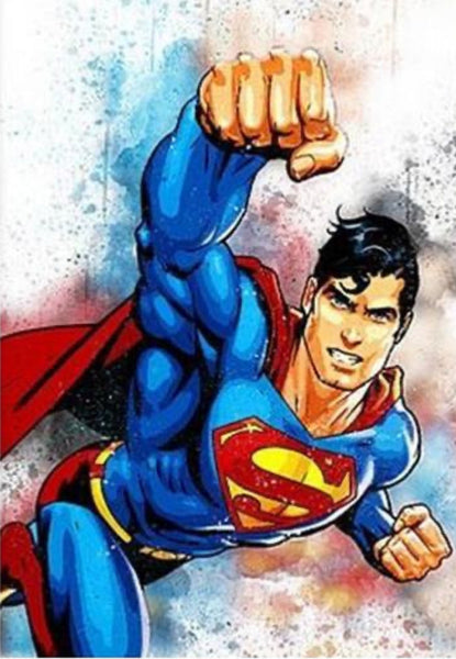 Superman … Full Coverage of Diamonds - Made to Order