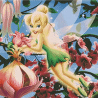 Tinkerbell Peter Pan fairy … - Full Coverage of Diamonds - Made to Order - round or square - poured glue or Double sided Tape Adhesive - Australian Company