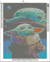 Baby Yoda star wars … Full Coverage of Diamonds - Made to Order