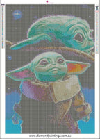 Baby Yoda star wars … Full Coverage of Diamonds - Made to Order