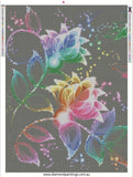 Rainbow flowers - … Full Coverage Of Diamonds - Made to Order