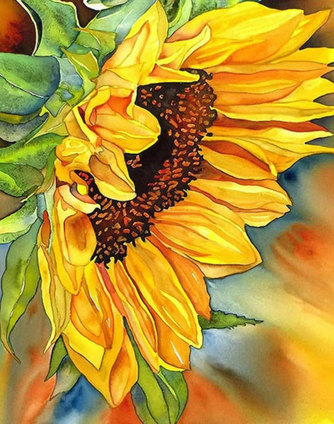 Sunflowers  … Full Coverage of Diamonds - Made to Order