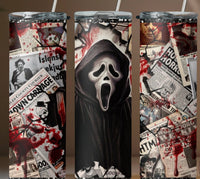 Tumblers 590ml - ghost face