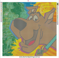 Scooby Doo … - Full Coverage of Diamonds - Made to Order - round or square - poured glue or Double sided Tape Adhesive - Australian Company