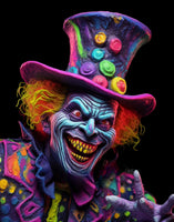 Scary Clown Horror Design… Full Coverage of Diamonds - Made to Order
