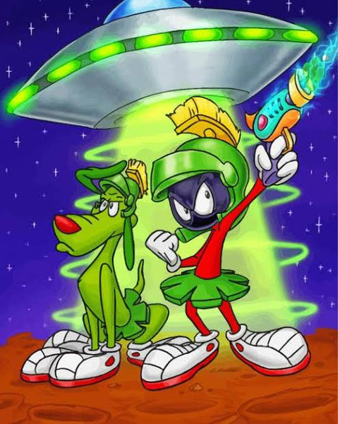 Marvin the Martian … Full Coverage of Diamonds - Made to Order