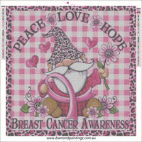 Pink Ribbon Breast Cancer Awareness … - Full Coverage of Diamonds - Made to Order