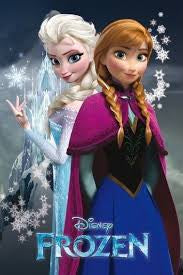 Frozen cartoon  … Full Coverage of Diamonds - Made to Order - round or square - poured glue or Double sided Tape Adhesive - Australian Company