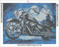 Harley Motor Bike … Full Coverage of Diamonds - Made to Order