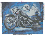 Harley Motor Bike … Full Coverage of Diamonds - Made to Order