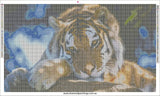 Tiger * Pre Order (Made to order) … Full Coverage of Diamonds