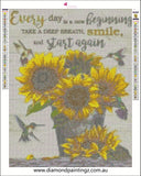 Sunflower saying quote Diamond Painting - … Full Coverage Of Diamonds - Made to Order