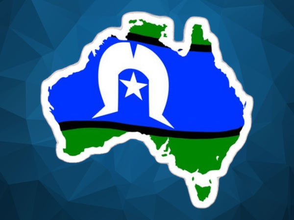 Torres straight islander flag  … Full Coverage of Diamonds - Made to Order - round or square - poured glue or Double sided Tape Adhesive - Australian Company