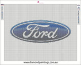 Ford logo … Full Coverage of Diamonds - Made to Order