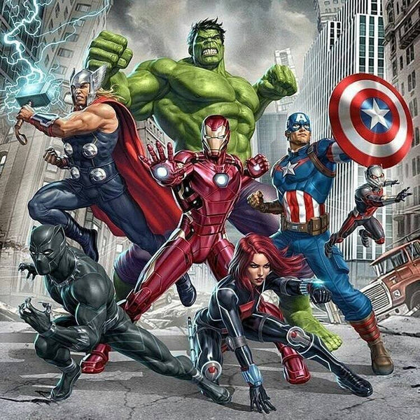 Avengers … Full Coverage of Diamonds - Made to Order