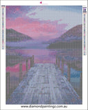Sunset pier diamond painting - * Made to order … Full Coverage Of Diamonds